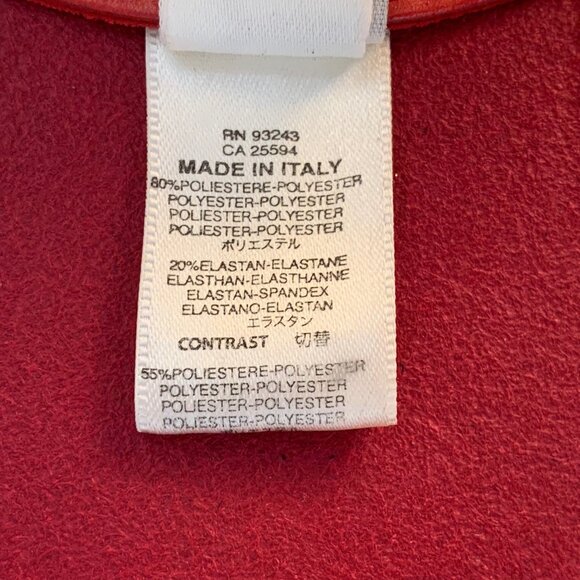 Diesel Women's Vintage Dark Red Braided Elastic Belt - Picture 11 of 12